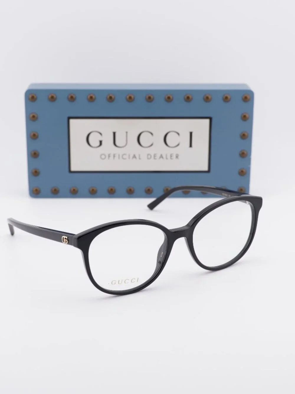 Gucci GG1996O 001 Square Eyeglasses - Black 54mm